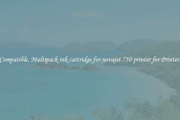 Compatible, Multipack ink cartridge for novajet 750 printer for Printers