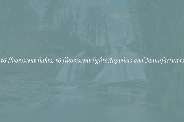t6 fluorescent lights, t6 fluorescent lights Suppliers and Manufacturers