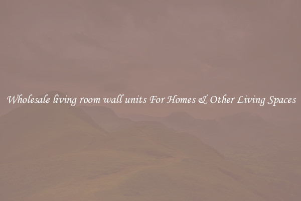 Wholesale living room wall units For Homes & Other Living Spaces