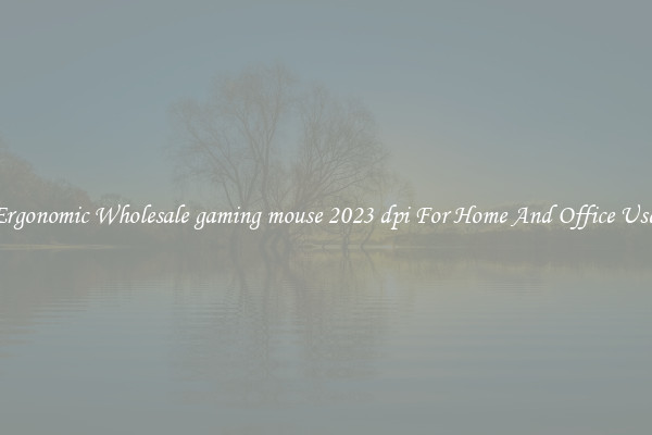 Ergonomic Wholesale gaming mouse 2023 dpi For Home And Office Use.