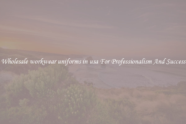 Wholesale workwear uniforms in usa For Professionalism And Success